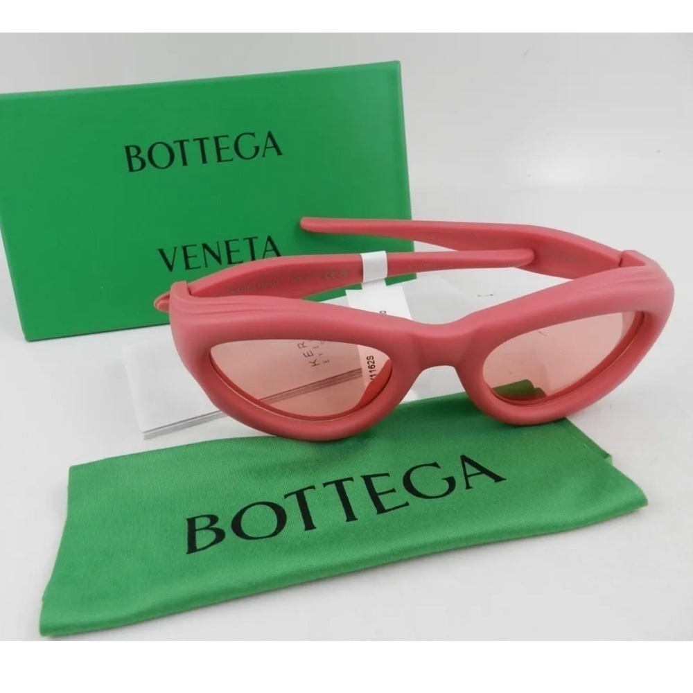 Bottega Veneta Sunglasses Rose Oval 55mm NWT